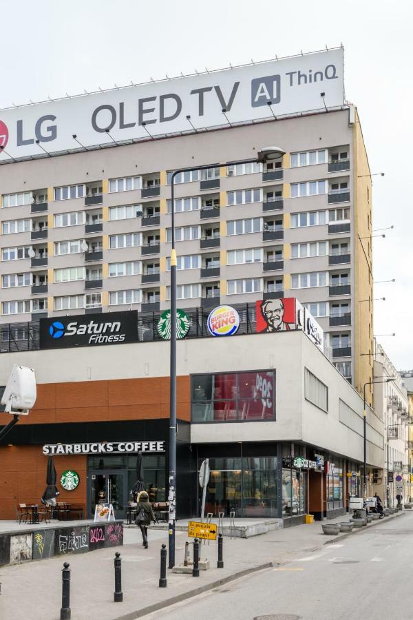 Apartament Widok Centrum Lägenhet Warszawa Exteriör bild