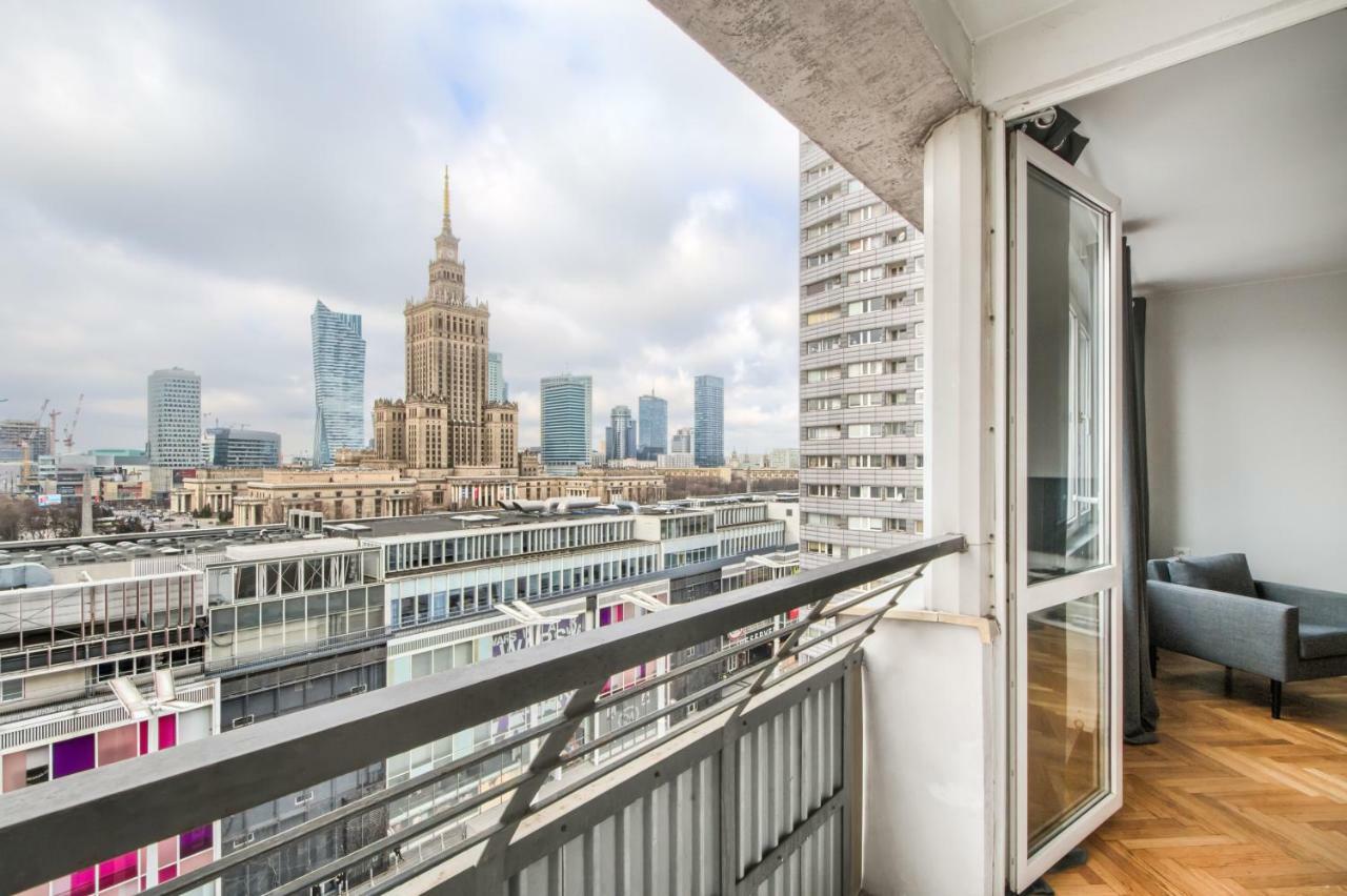 Apartament Widok Centrum Lägenhet Warszawa Exteriör bild