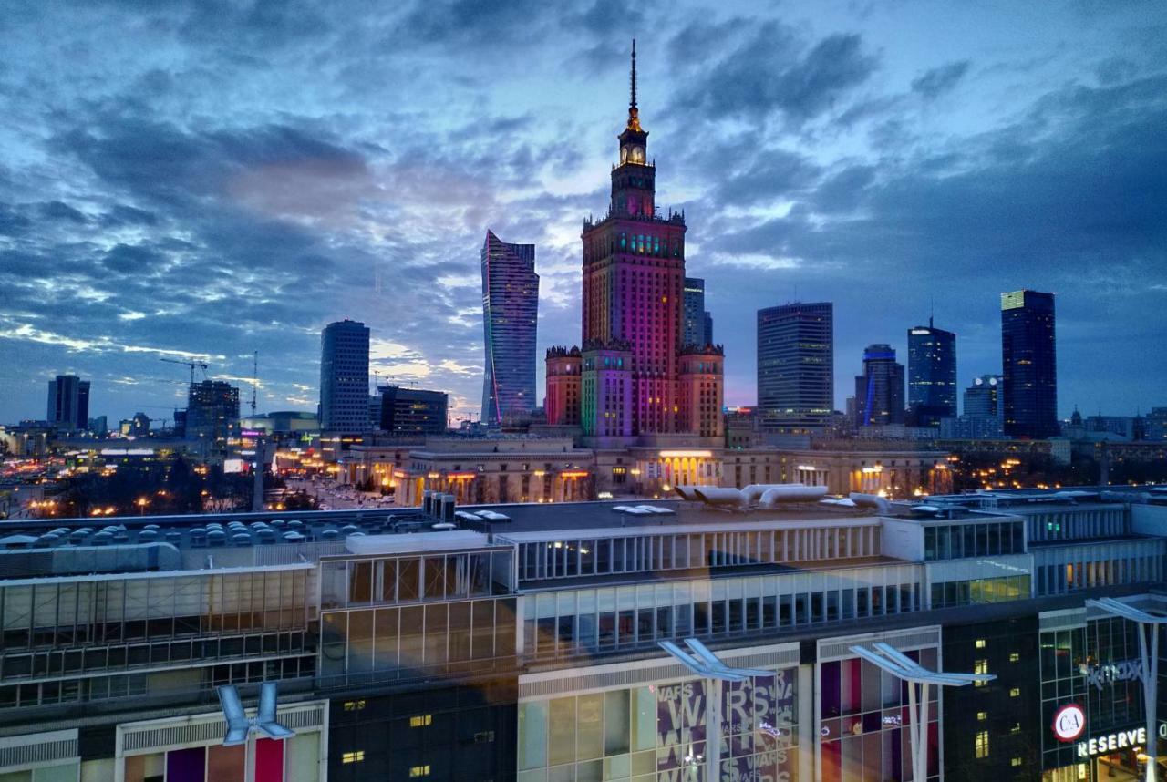 Apartament Widok Centrum Lägenhet Warszawa Exteriör bild